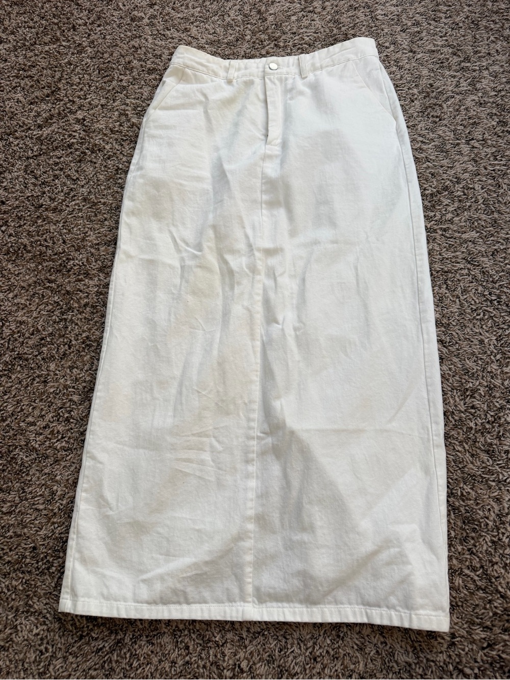 Classic White long skirt  - Women